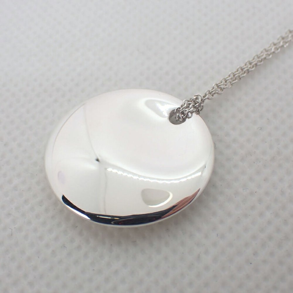 TIFFANY 925 circle pendant necklace - Picture 6 of 9